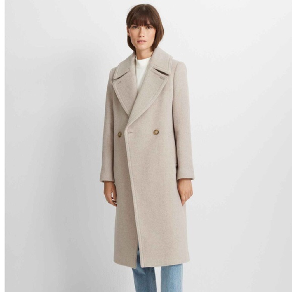 NWT Club Monaco Daylina Coat in Almond